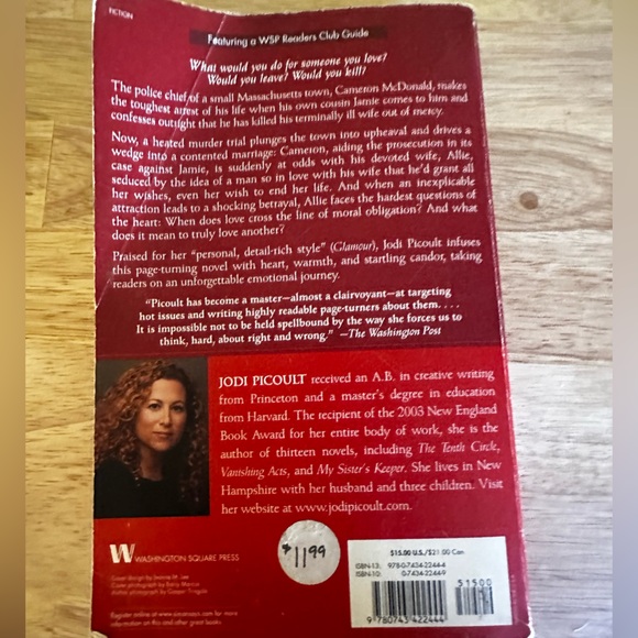 Mercy by Jodi Picoult Book - Picture 3 of 3